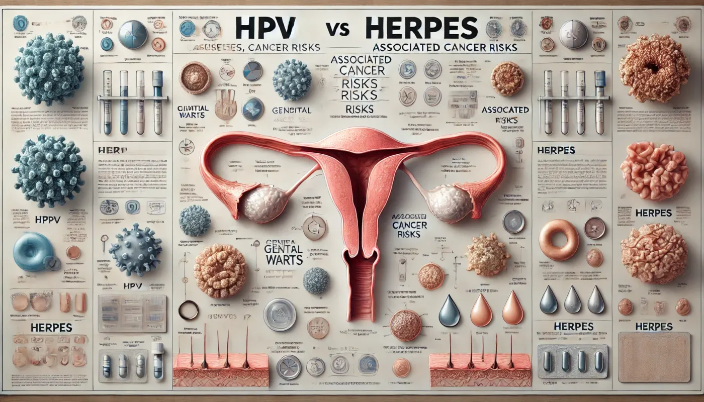 تفاوت HPV و هرپس چیست؟