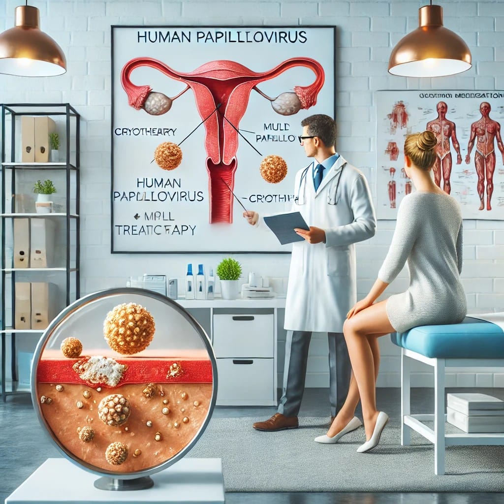علت زگیل تناسلی خفیف و نحوه درمان آن